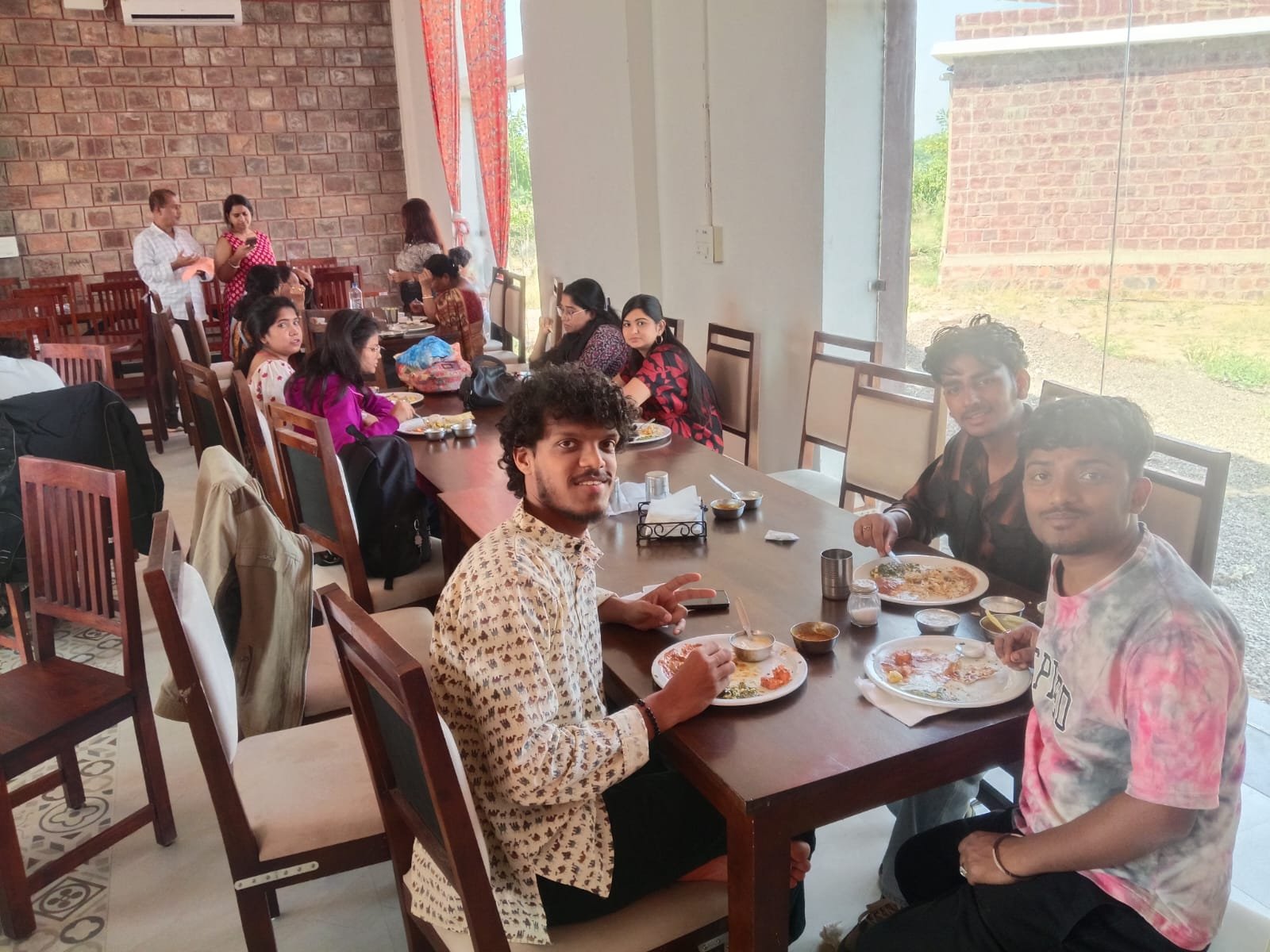 Busy Dining Hall